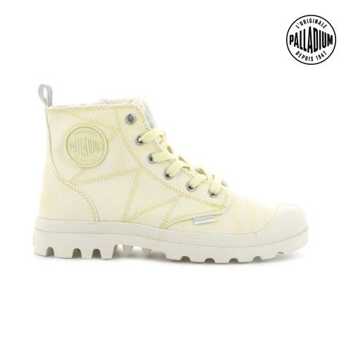 Dámské Boty Palladium Pampa Zip Desertwash Světle Žluté | CZ KBX-16W